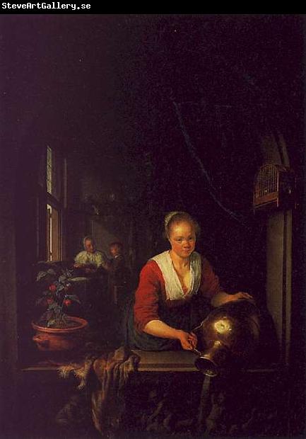 Gerrit Dou Maidservant at the Window